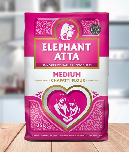 Elephant Atta Medium 25kg