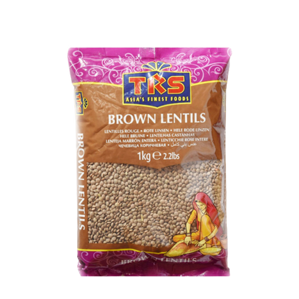 Trs Lentils Brown Whole 1kg